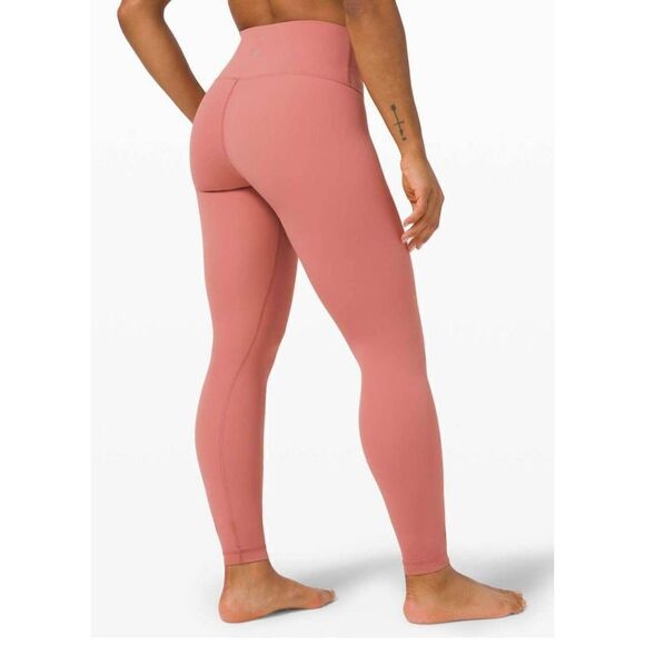 LULULEMON ATHLETICA Wunder Under Hi-Rise Tight '28" Full-On Luxtreme In Brier Ro - Picture 2 of 3